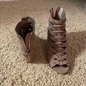 Dolce Vita Brown Suede Wedge